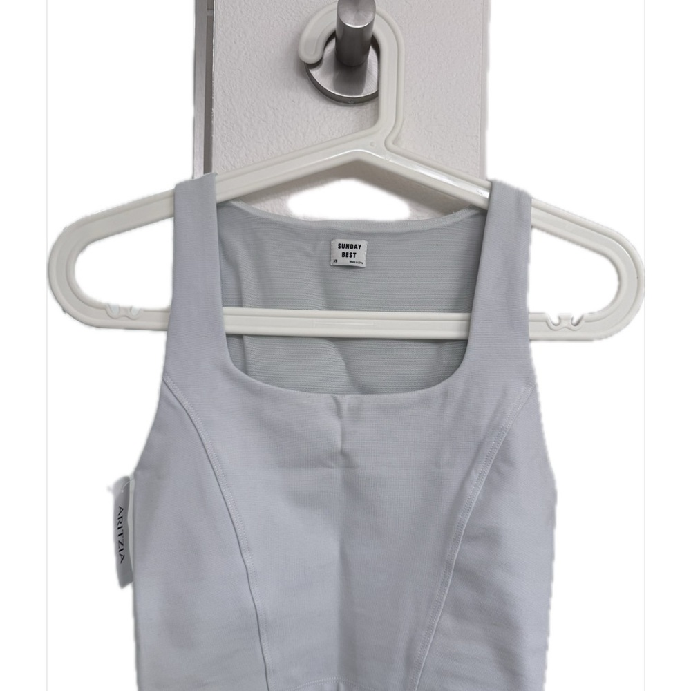 Sunday Best Light Gray Tank Top